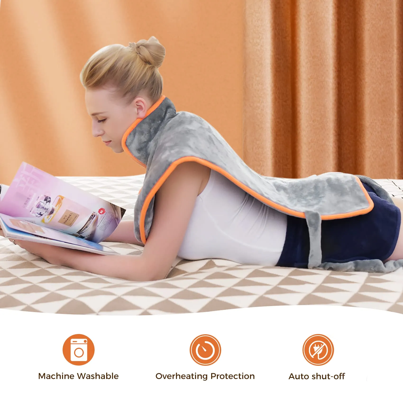 146AH Electric Heat Pad for Shoulder Back (UK ONLY)