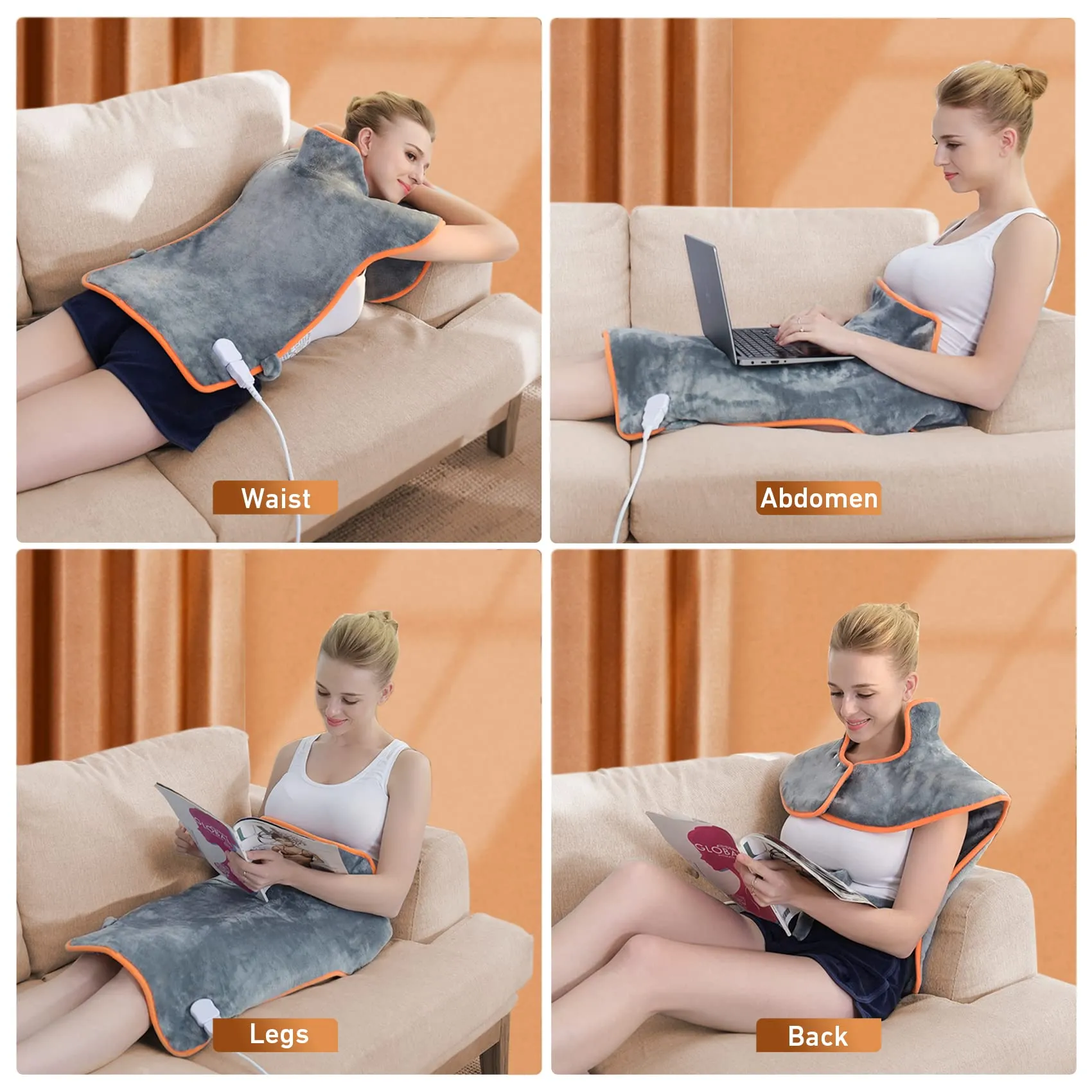 146AH Electric Heat Pad for Shoulder Back (UK ONLY)