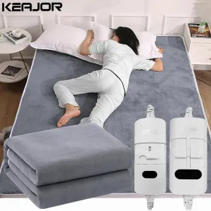 220V Electric Heating Blanket – Thicker Automatic Thermostat Body Warmer Thermal Mattress