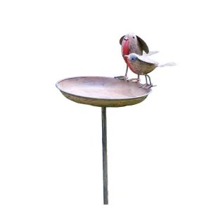 Ascalon Bird Table - Pair Robins