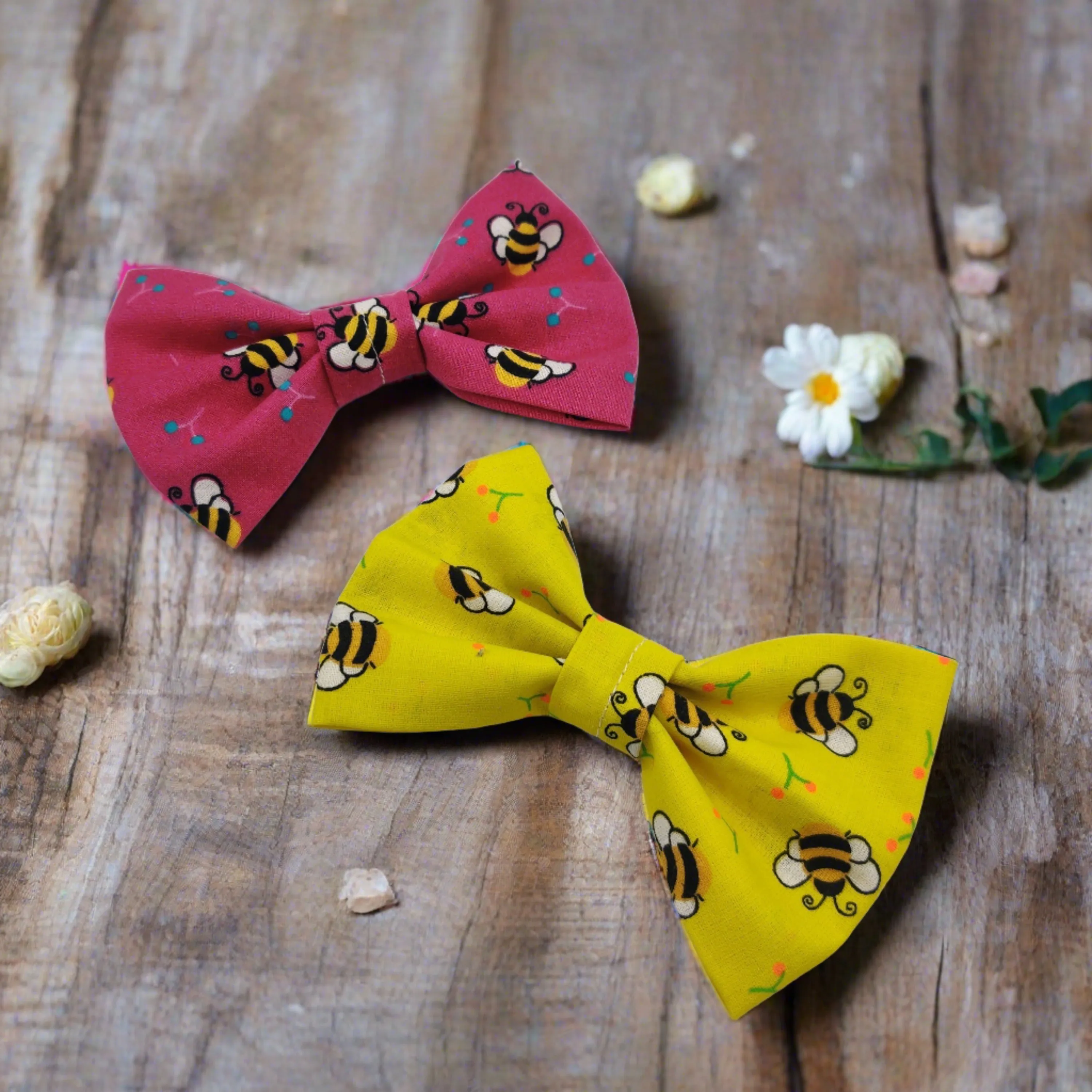 Bee-utiful  Collar Bow Tie