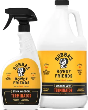 BUBBA'S ROWDY FRIENDS Pet Odor Eliminator Bundle