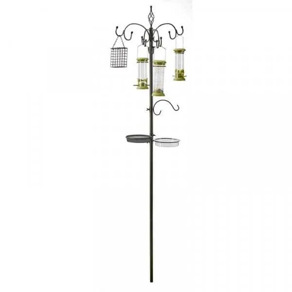 Chapelwood Complete Bird Feed Dining Station - Black