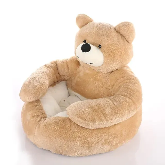 Cozy Bear Hug Pet Bed