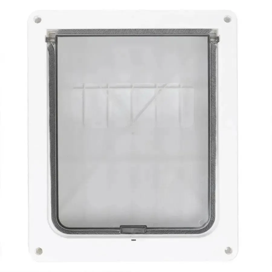 Dog Cat Pet Door Lockable Smart Self-closing