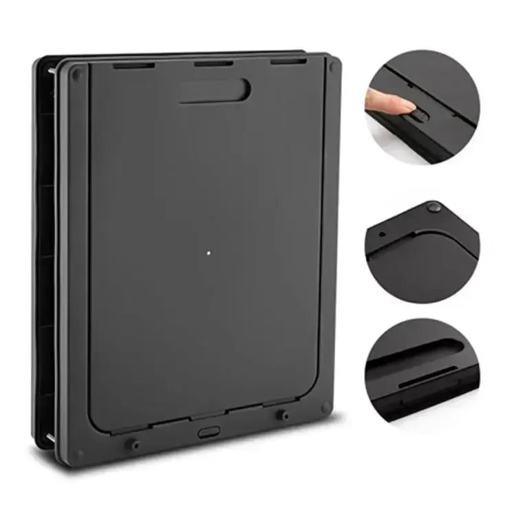 Dog Cat Pet Door Lockable Smart Self-closing