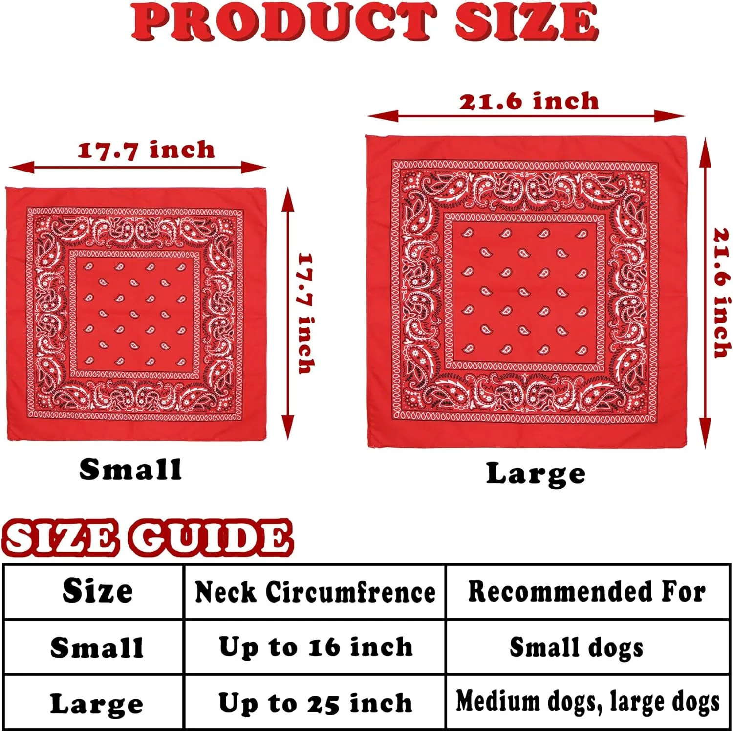 Dog Halloween Costumes, Dog Cowboy Costume Halloween Pet Cowboy Hat Bandana Scarf for Small Medium Large Dogs Pets (Black Hat & Red Bandana, Large)