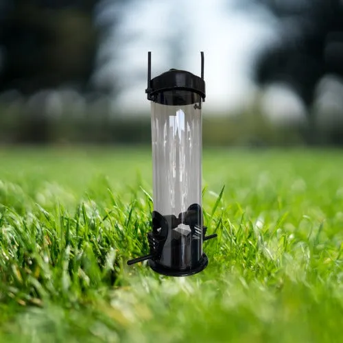 DRAGONFLY GARDEN BIRD FEEDING STATION WITH EXTRA FEEDERS