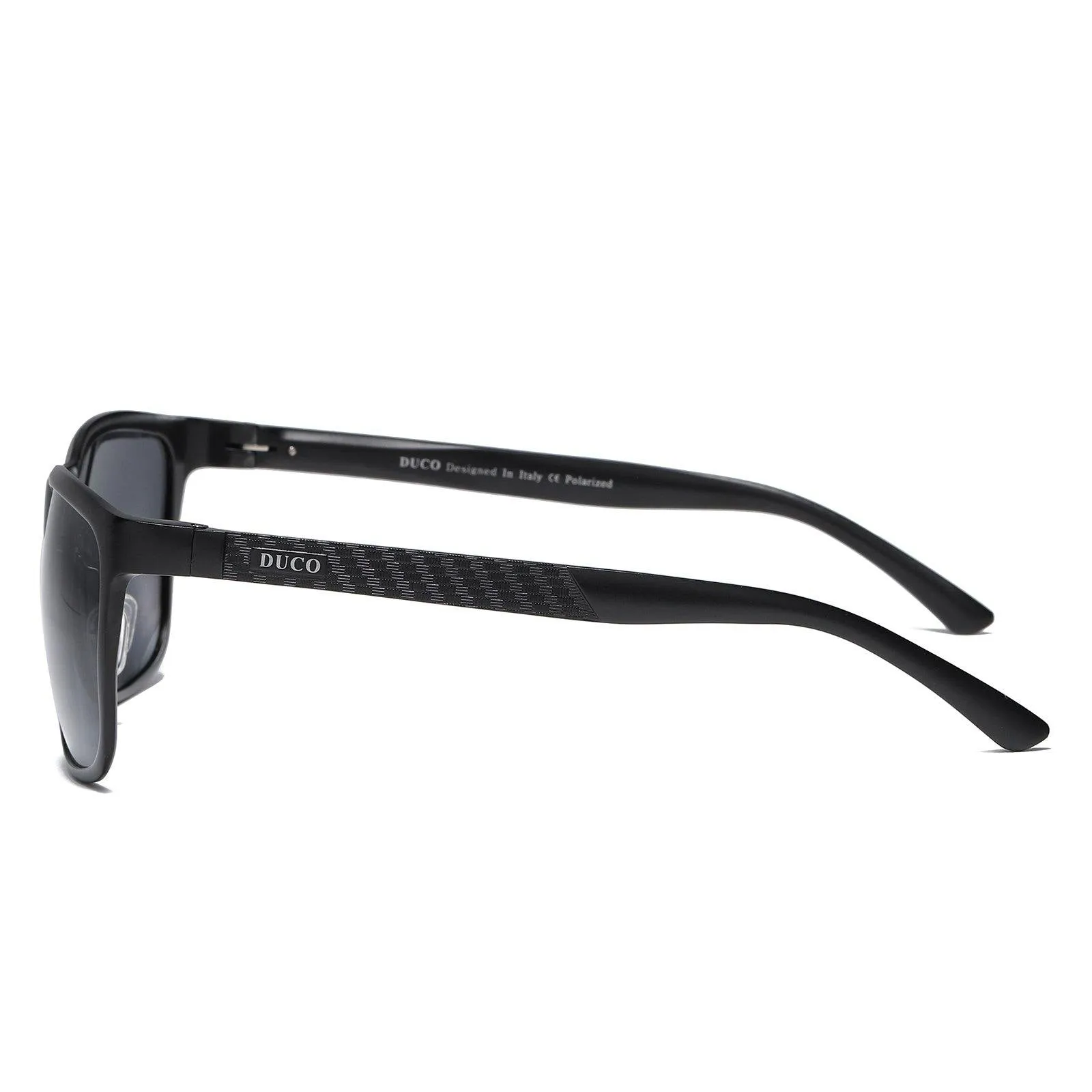 DUCO Men's Sports Polarized Al-Mg Metal Frame Sunglasses UV Protection Sunglasses 8200