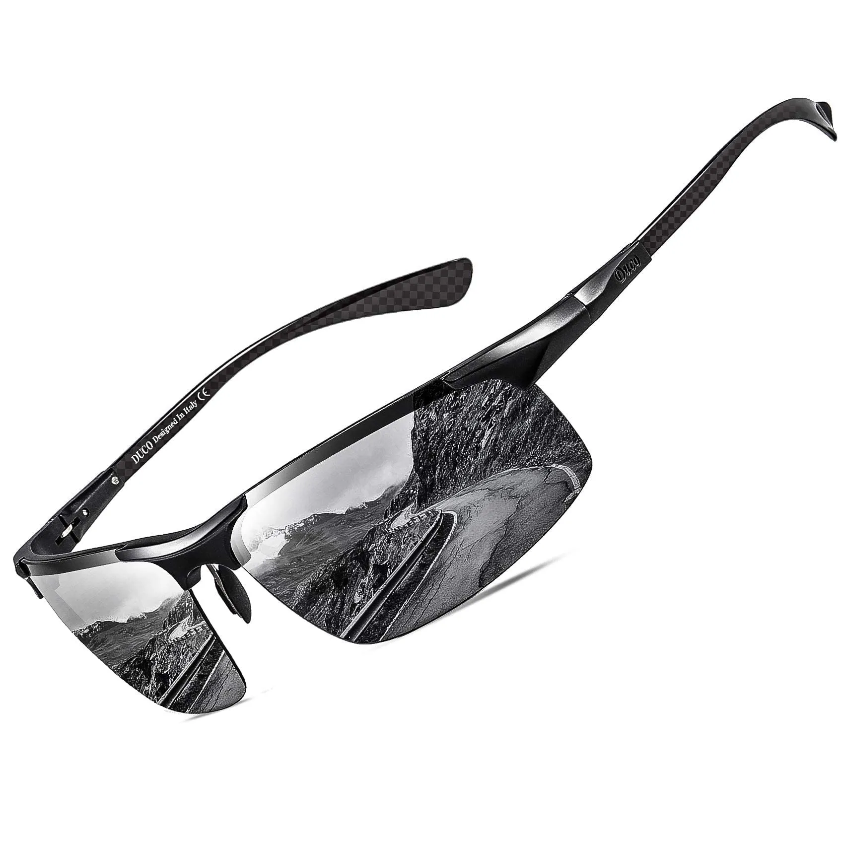 DUCO Men's Sports Polarized Driving Sunglasses for Men DC8277