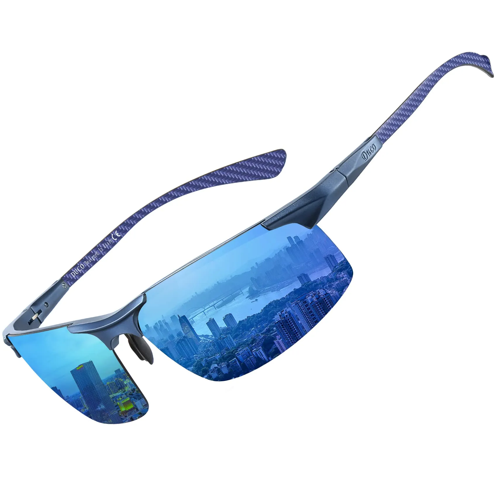 DUCO Men's Sports Polarized Driving Sunglasses for Men DC8277