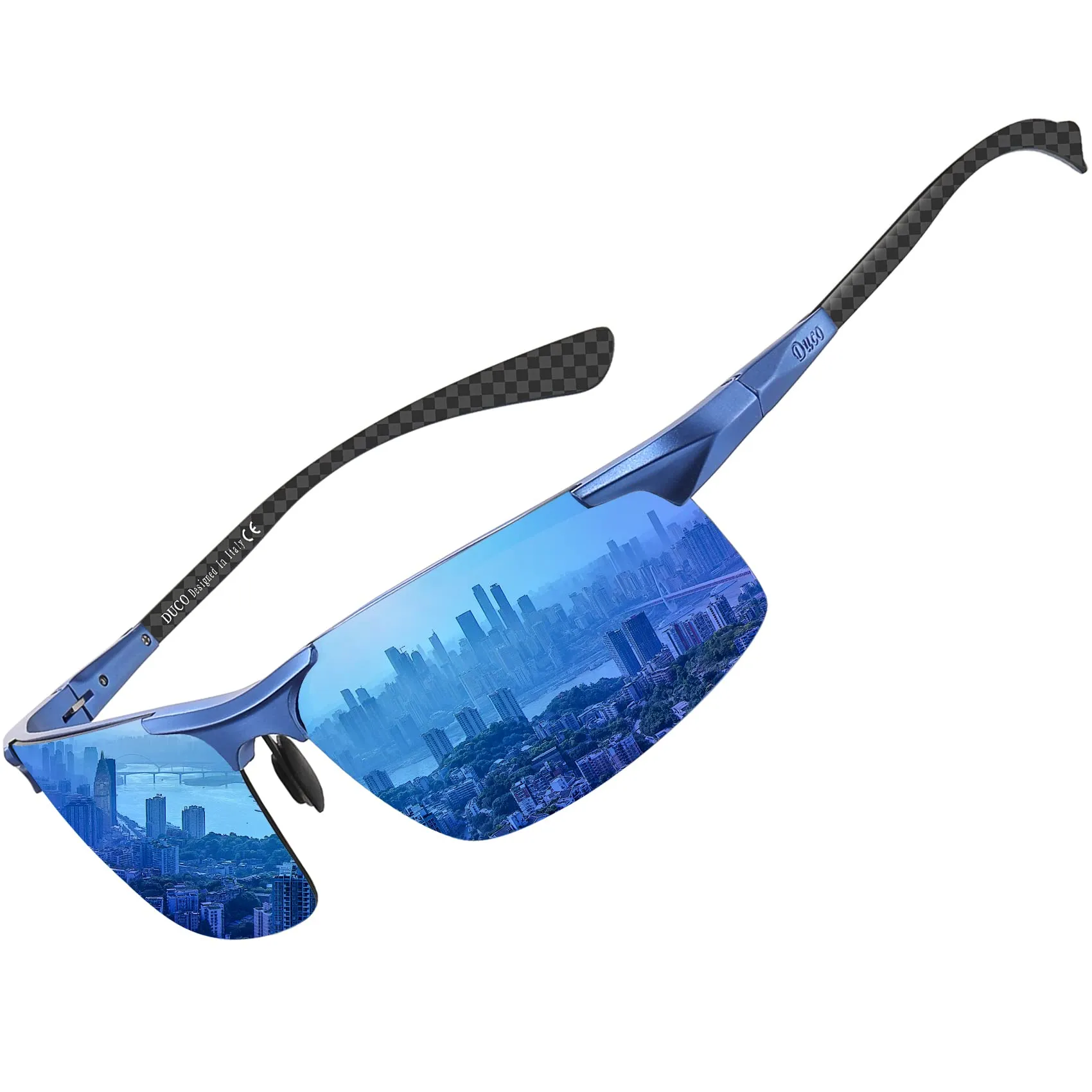 DUCO Men's Sports Polarized Driving Sunglasses for Men DC8277