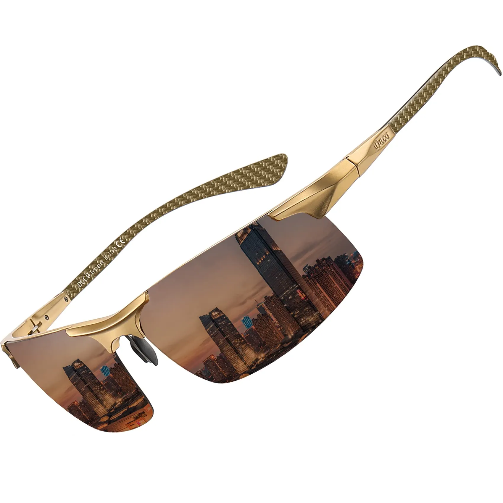 DUCO Men's Sports Polarized Driving Sunglasses for Men DC8277