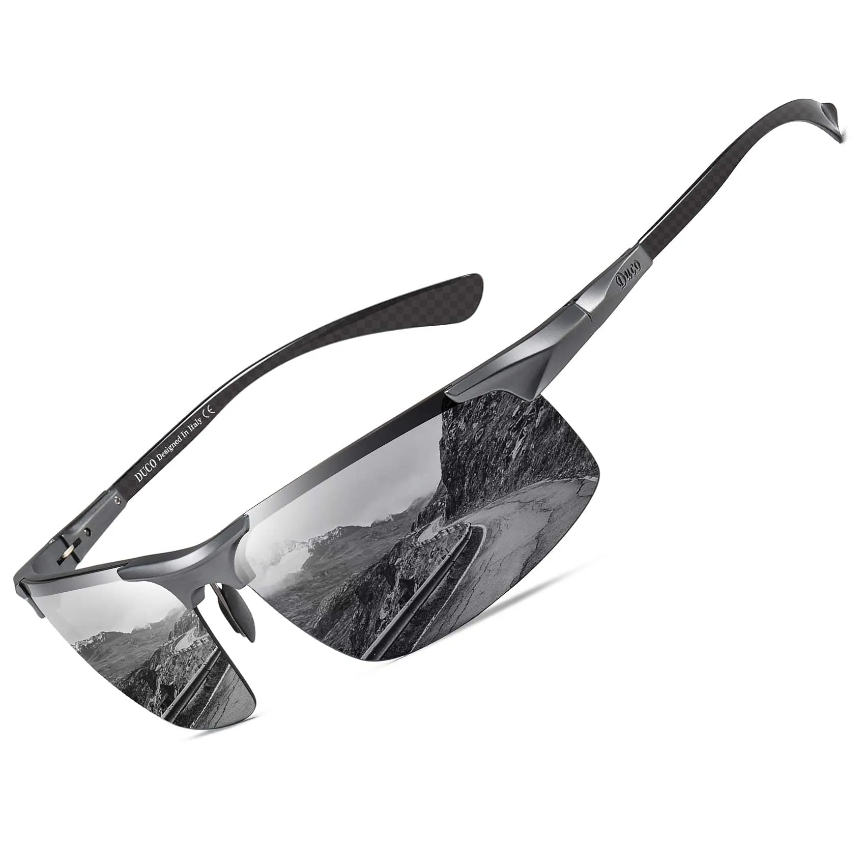 DUCO Men's Sports Polarized Driving Sunglasses for Men DC8277