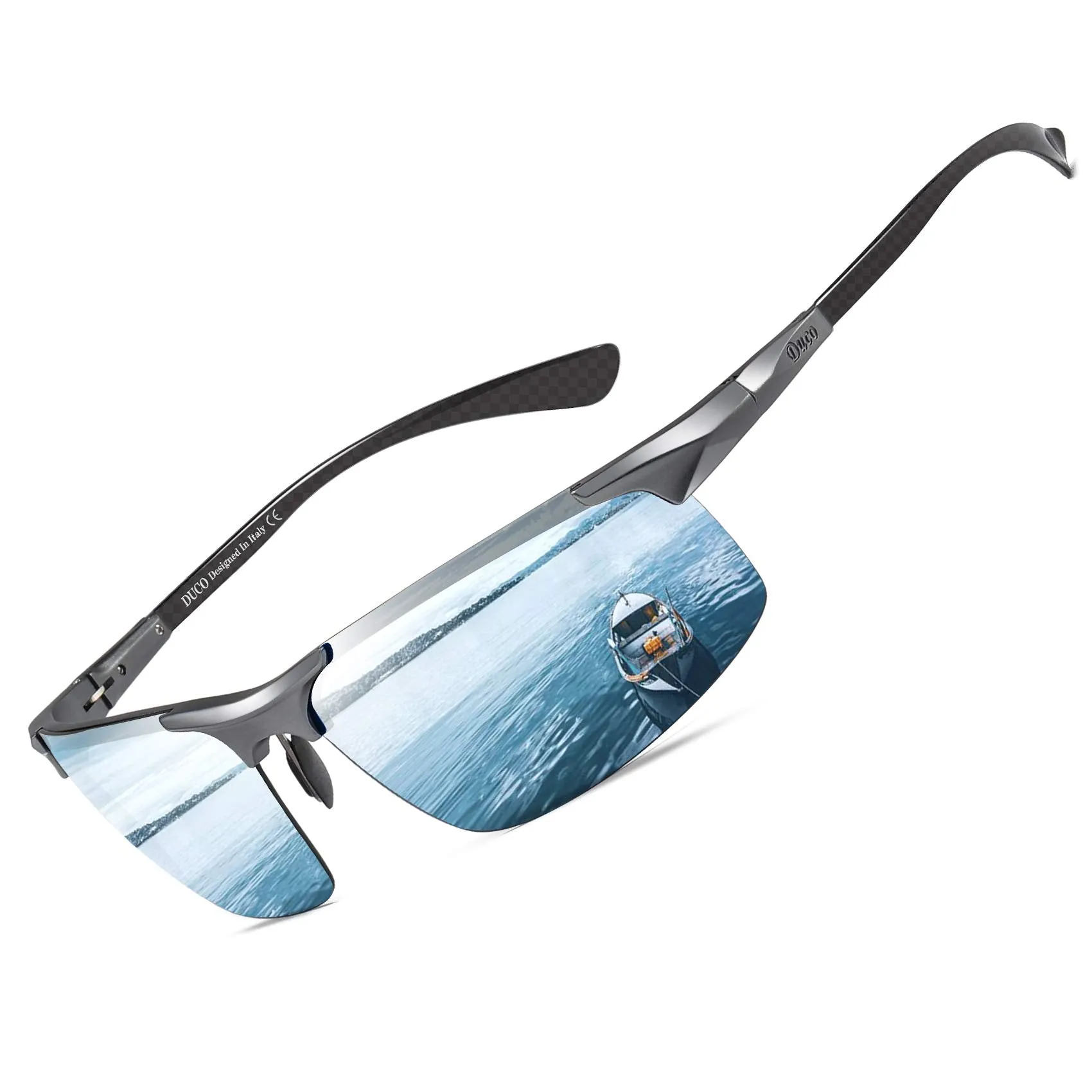 DUCO Men's Sports Polarized Driving Sunglasses for Men DC8277