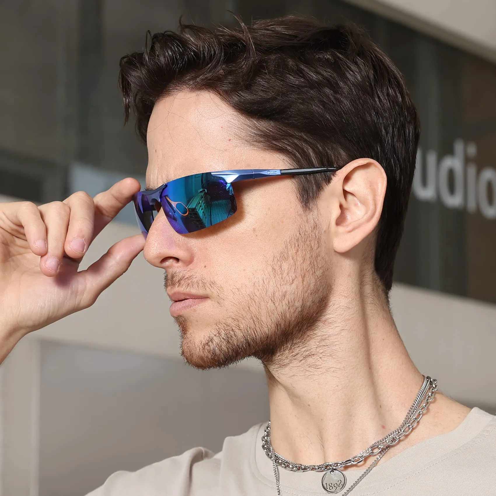 DUCO Men's Sports Polarized Driving Sunglasses for Men DC8277