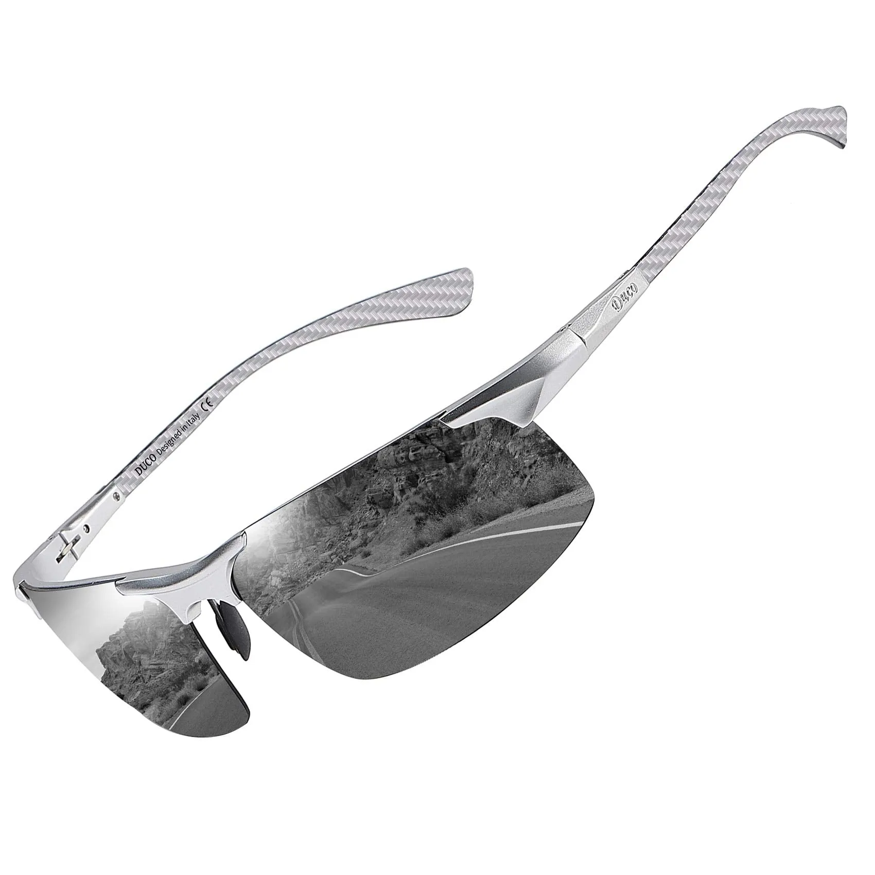 DUCO Men's Sports Polarized Driving Sunglasses for Men DC8277