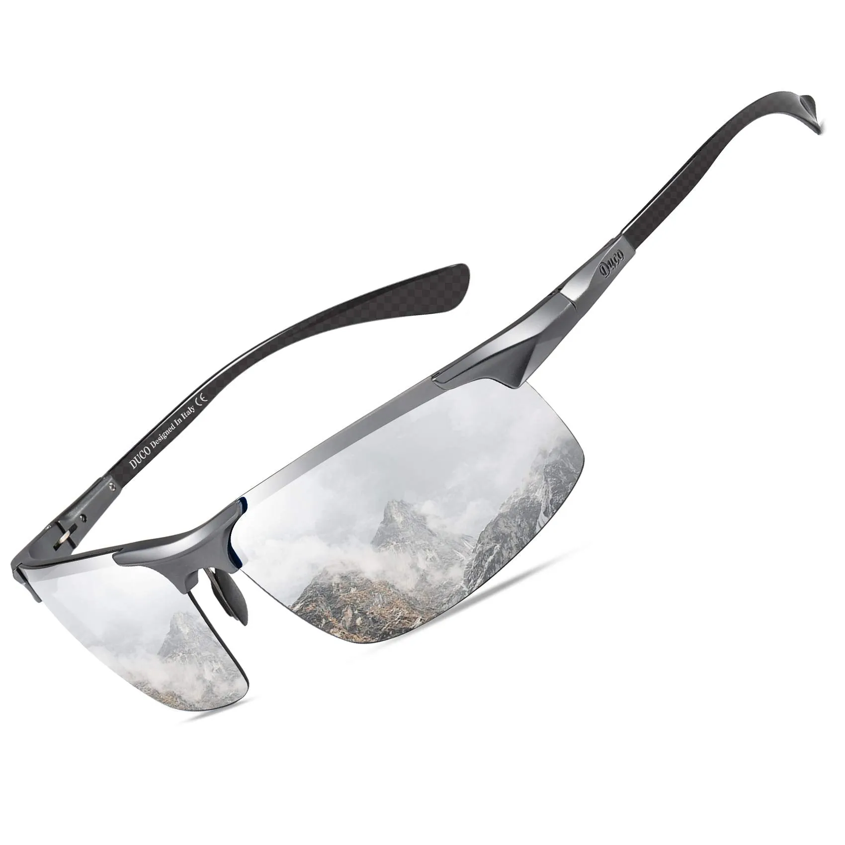 DUCO Men's Sports Polarized Driving Sunglasses for Men DC8277
