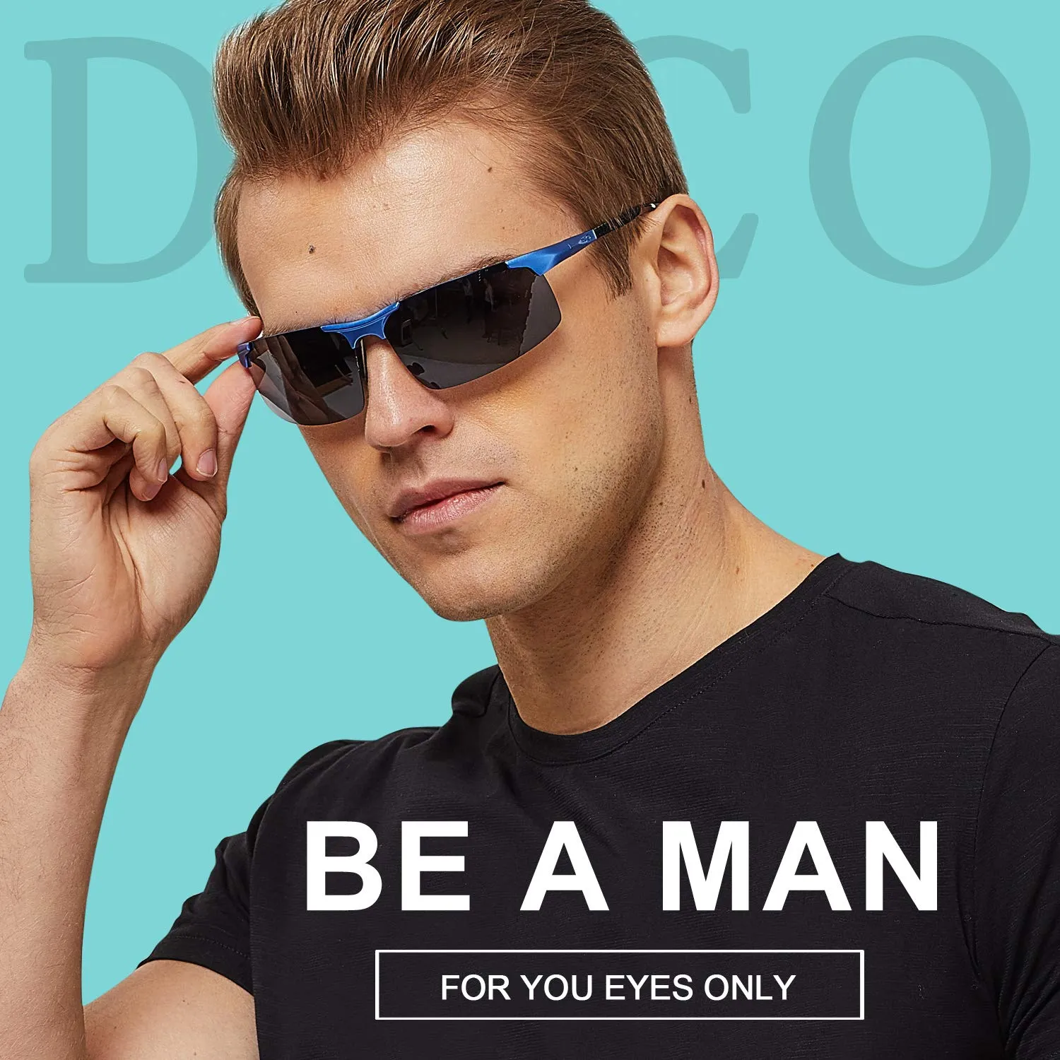 DUCO Men's Sports Polarized Driving Sunglasses for Men DC8277