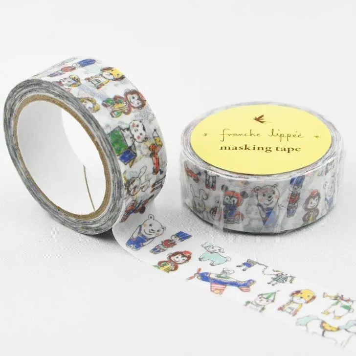 GAKKEN AR030 Franche lippee paper tape TOY cat flat face cat 15*7MM