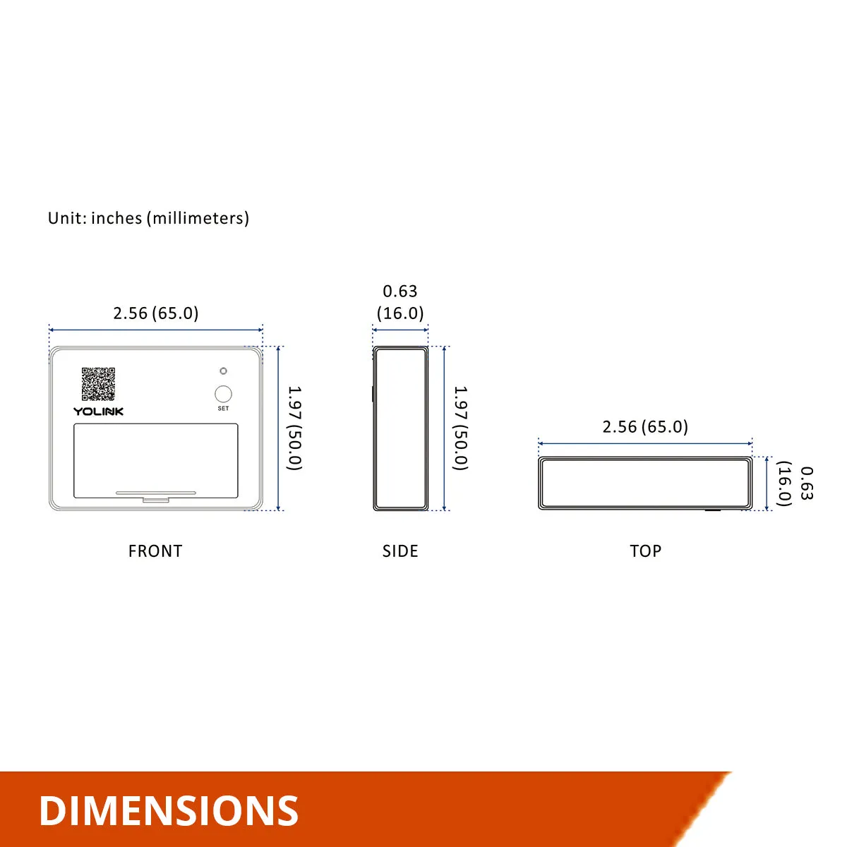 Garage Door Sensor, YoLink Hub Required