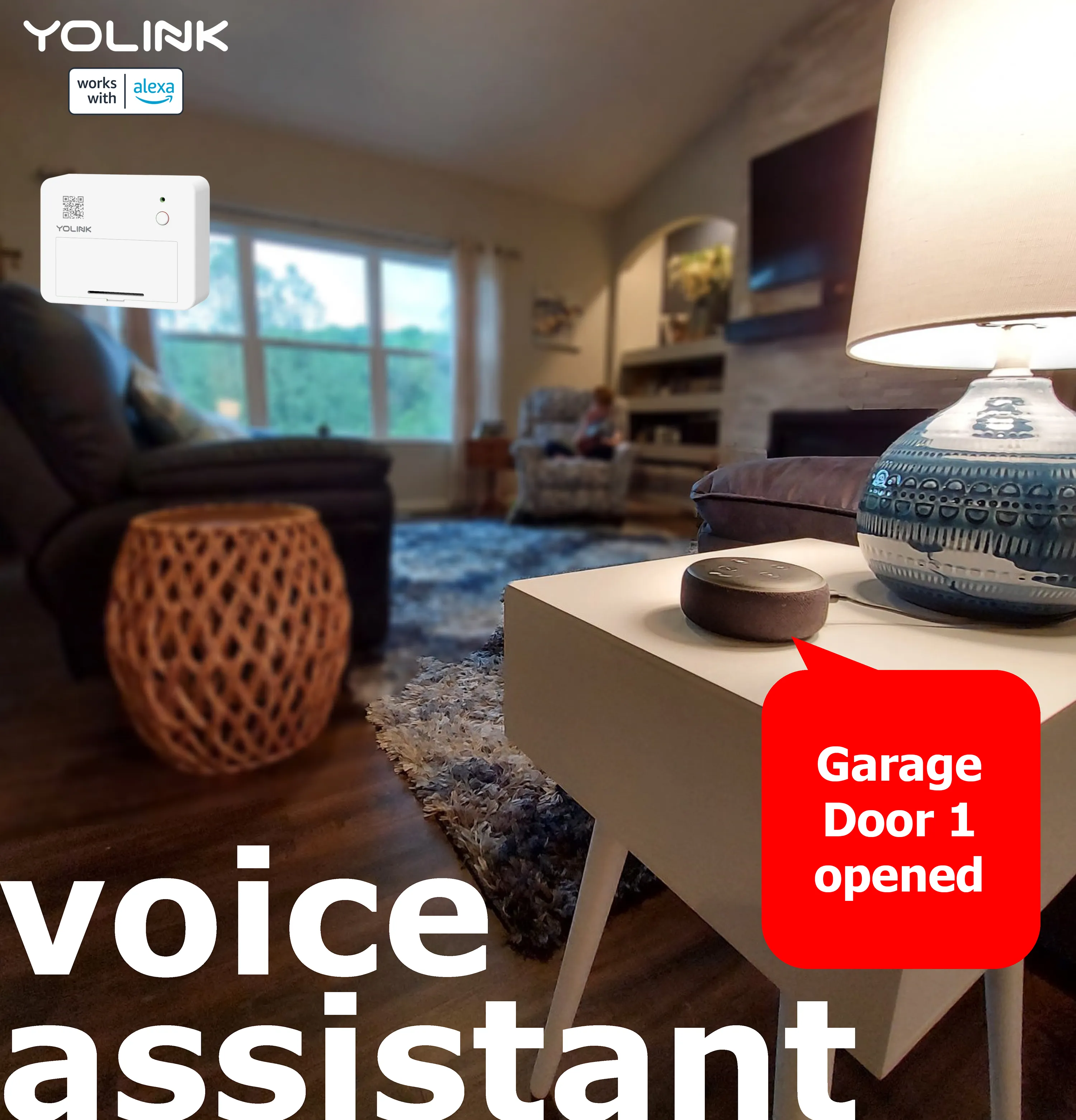Garage Door Sensor, YoLink Hub Required
