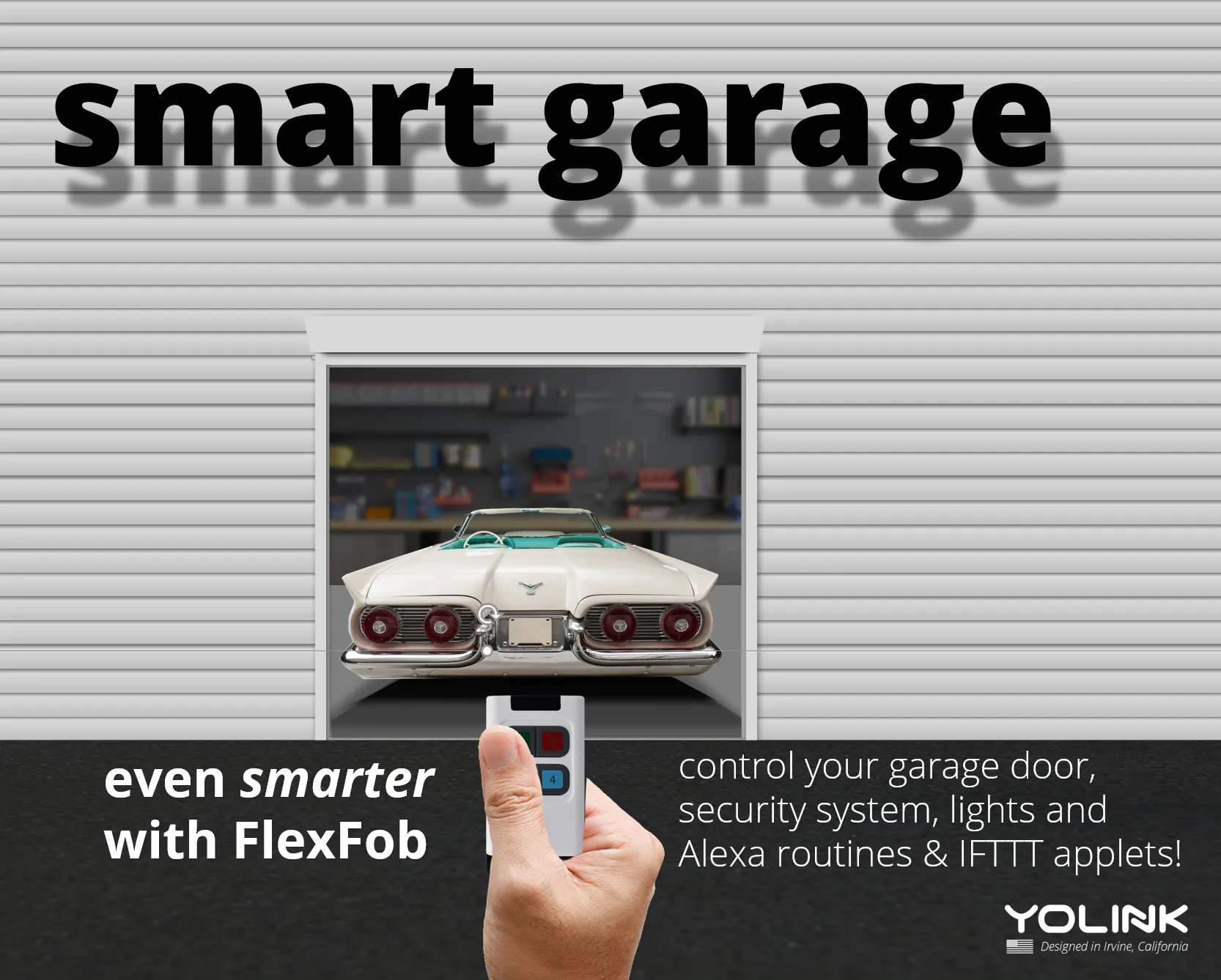 Garage Door Sensor, YoLink Hub Required