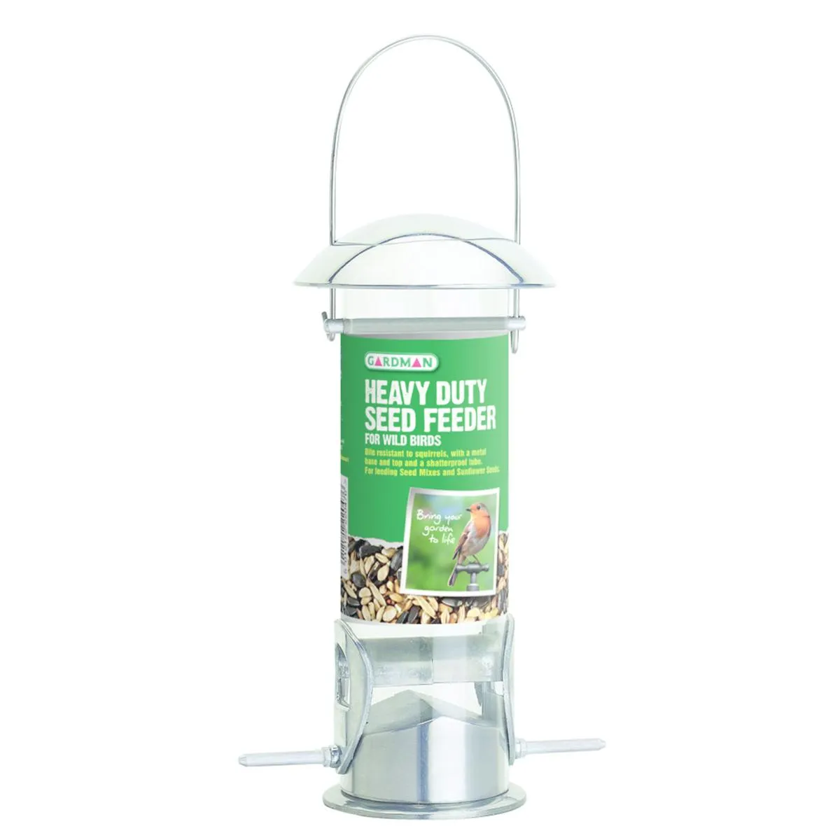 Gardman | Wild Bird Feeding | Heavy Duty Seed Feeder