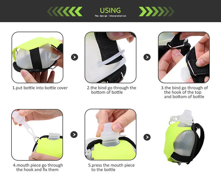 Hand Water Bottle Running