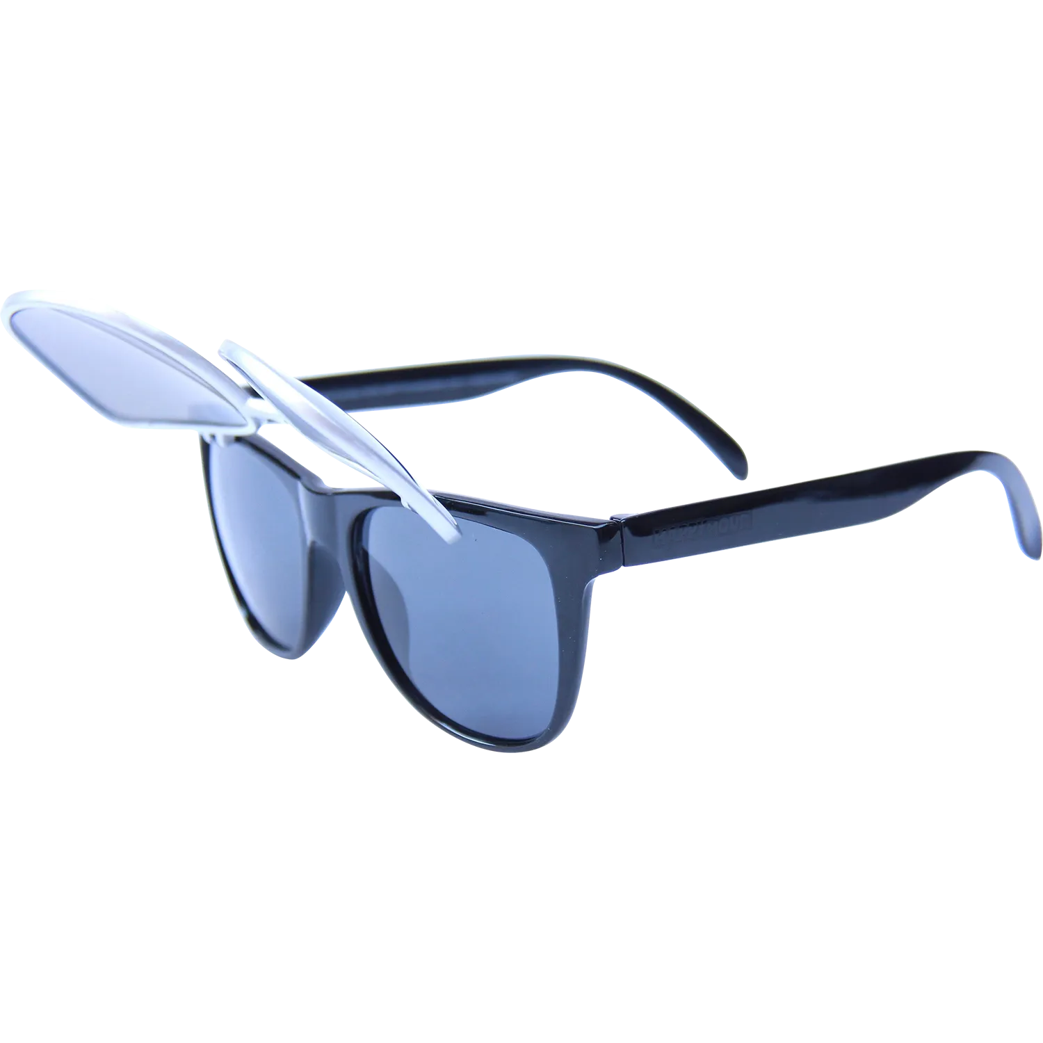 Happy Hour Sunglasses Flip Up Silver Bullets