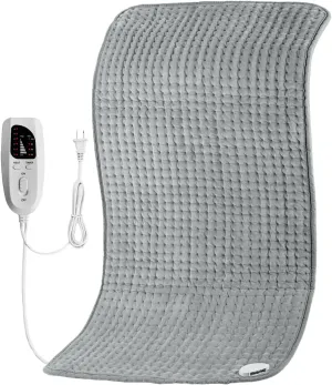 Heating Pad - 20"x40" Extra Large Heating Pad for Back/Shoulder/Neck/Leg Pain Relief,XXXL Electric Heating Pad for Cramps,6 Heat Settings Heat Pad & Auto Shut Off, Moist&Dry,Machine Washable