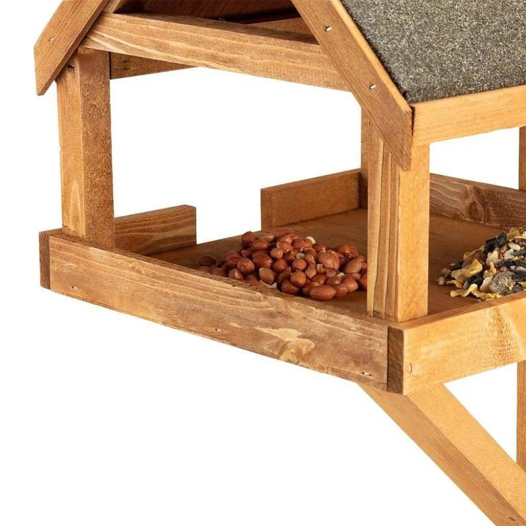 Hove Fence Wall Mounted Bird Table - Attaches to Fences and Walls