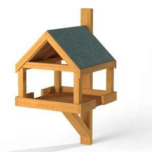Hove Fence Wall Mounted Bird Table - Attaches to Fences and Walls