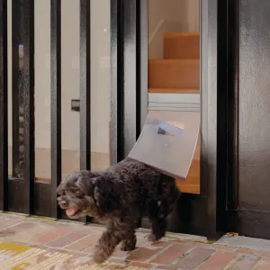 Mesh Patio Pet Door - Without Clear Weather Resistant Panels