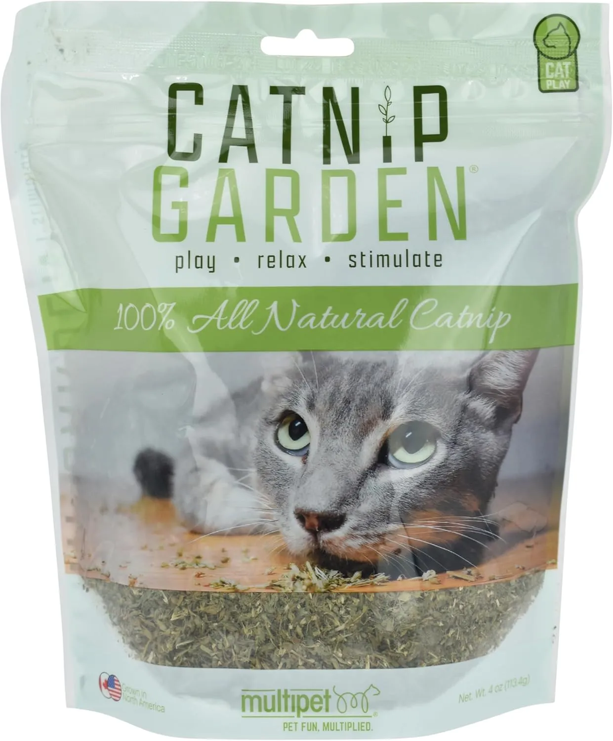 Multipet Catnip Garden 4oz Bag