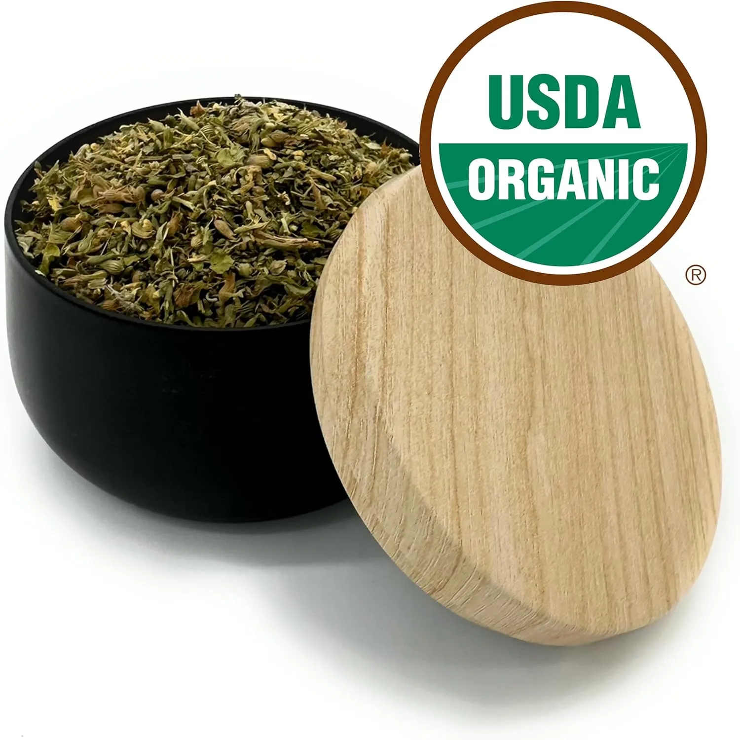 munchiecat Feline Fantasy, Silvervine: USDA Certified Organic American Catnip w Silvervine Matatabi in Modern Matte Black Catnip Tin - A Purrfect Treat for Your Feline (Silvervine Fantasy Tin)