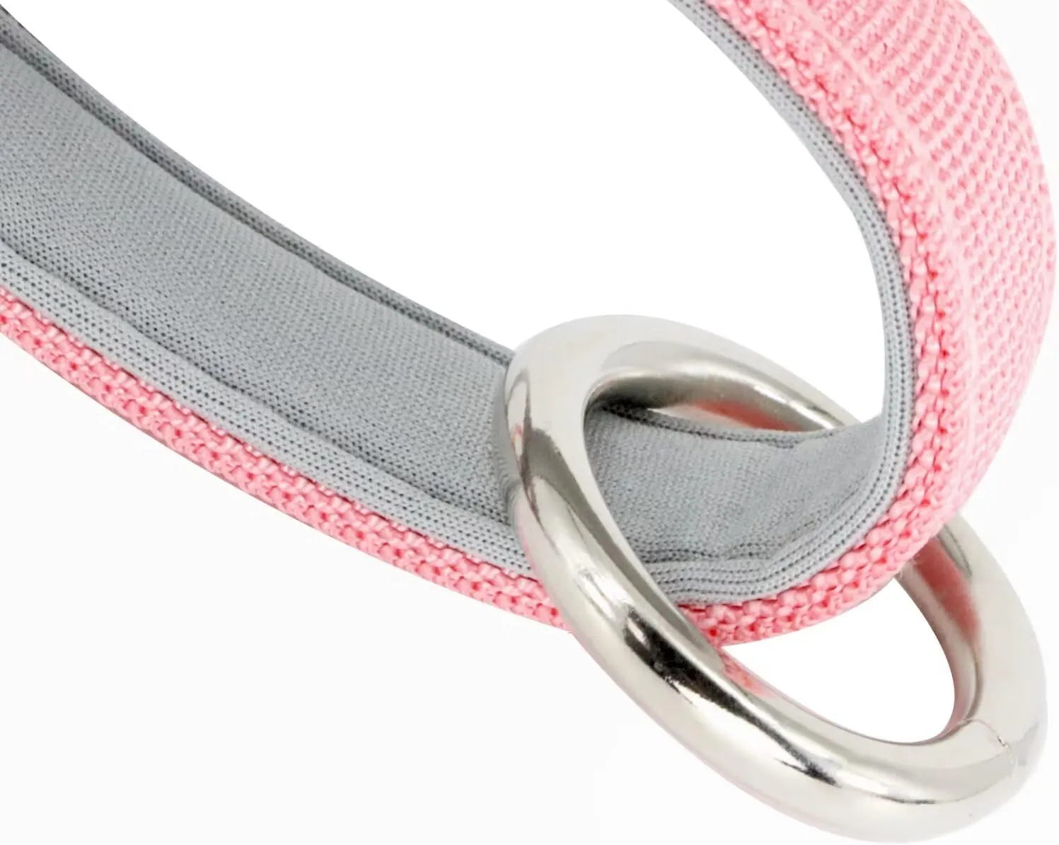 No Pull Dog Harness, Easy Walk Dog Harness,Freedom No Pull Dog Harness for Small Medium Dogs, Neck&Chest Adjustable, Soft Padded & Reflective Strip Escape Proof Dog Harness(Pink,S)