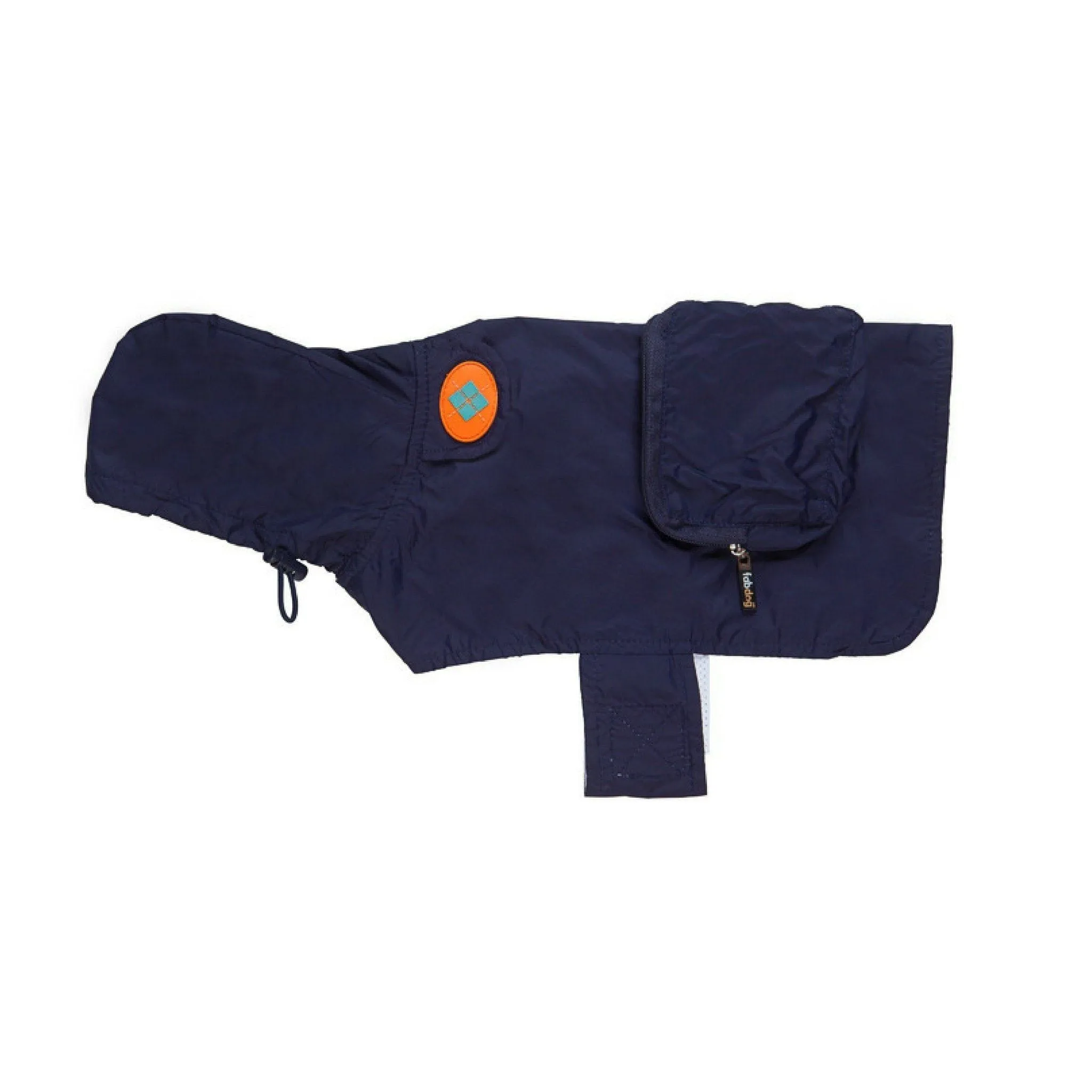 Packaway Argyle Dog Raincoat