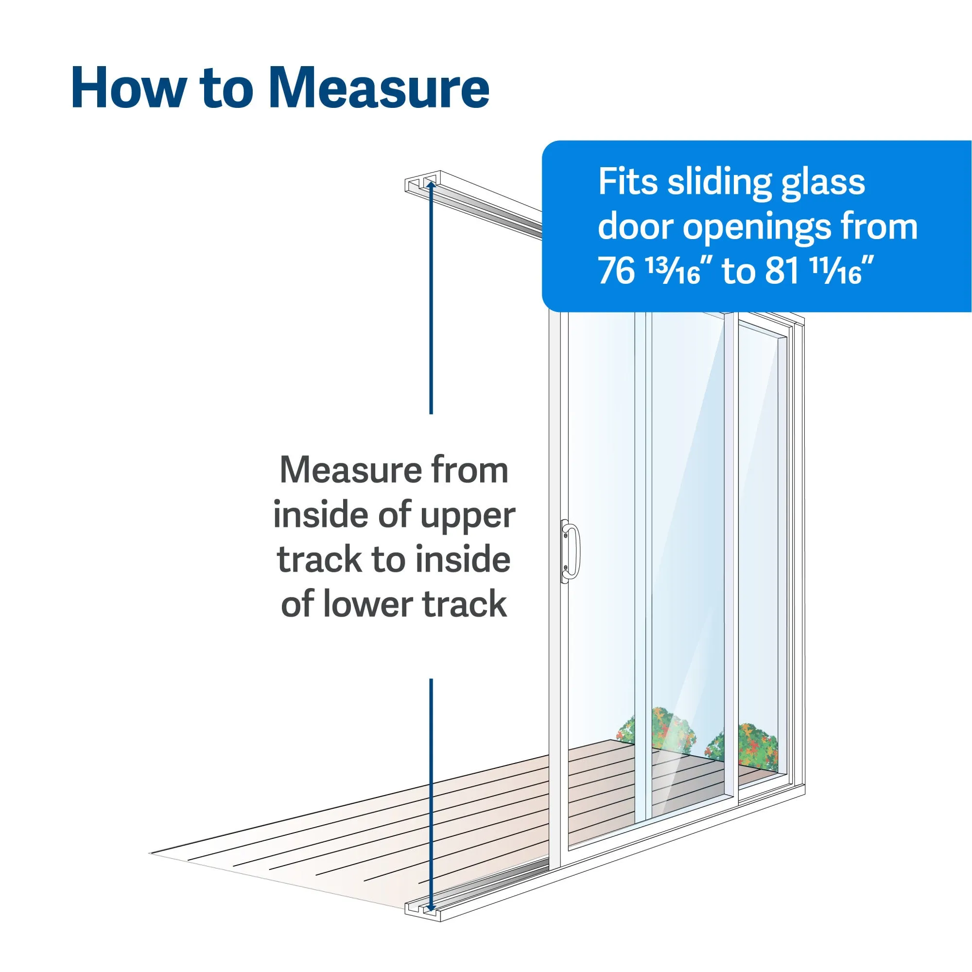 PetSafe® Sliding Glass Pet Door, 2-Piece, Small