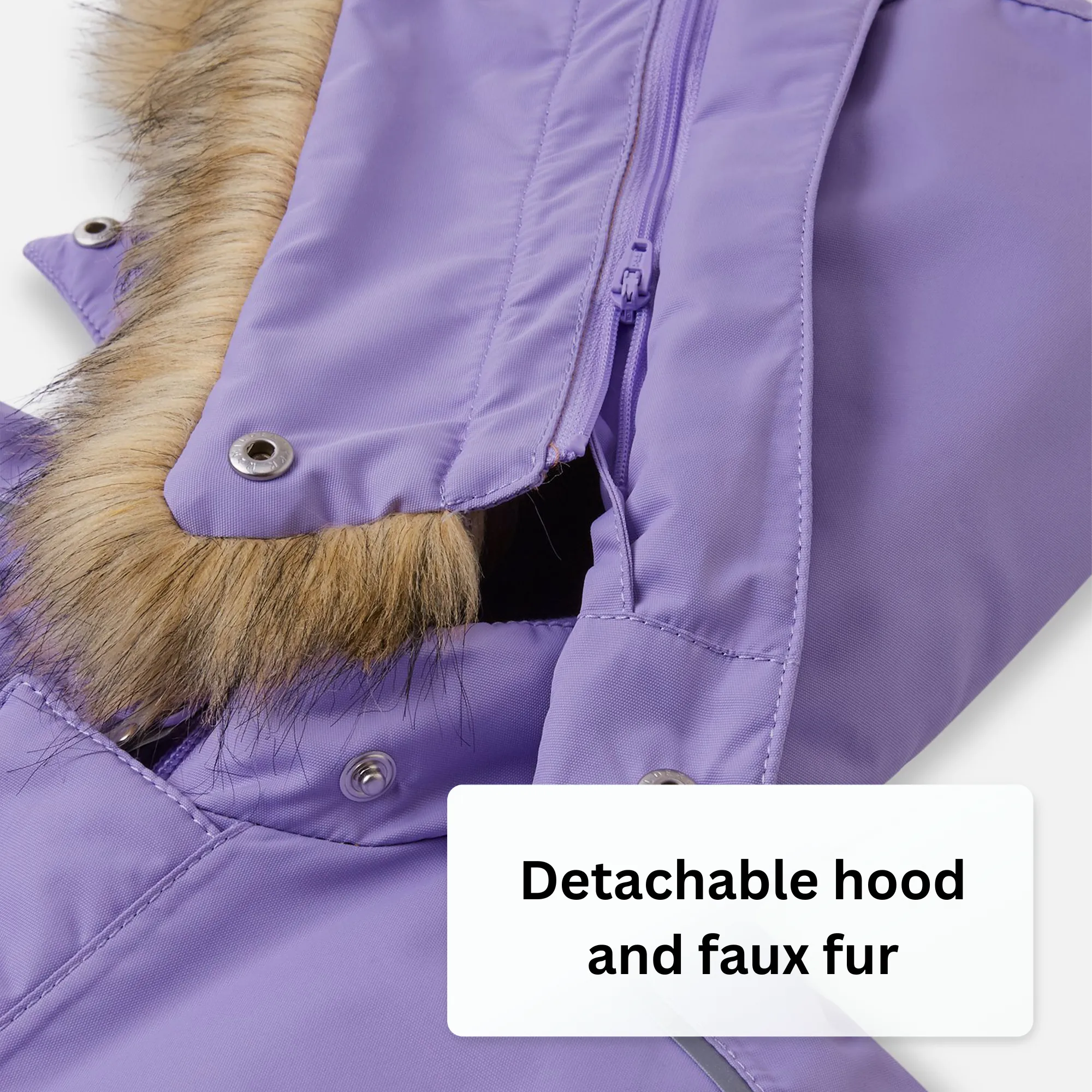 Reima Toddlers' Gotland Waterproof Snowsuit - Lilac