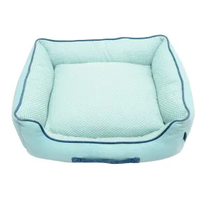 Resploot Sofa Bed - Rectangular - Teal Snakeskin - 60 x 50 x 21 cm (24 x 20 x 8 in) SALE