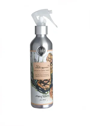 Room Spritz Fabric Deodorizer Air Freshener Spray Naturally Plant-Based with Essential Room Fragrance, White Spruce, 8-Ounces