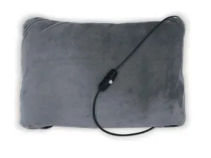 SHARPER IMAGE USB Powered Plush 2-in-1 Heated Blanket - SMG6001GY