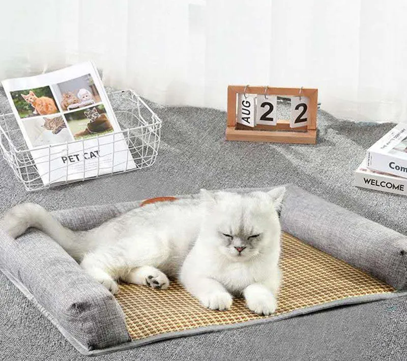 Small and medium pet mat nest