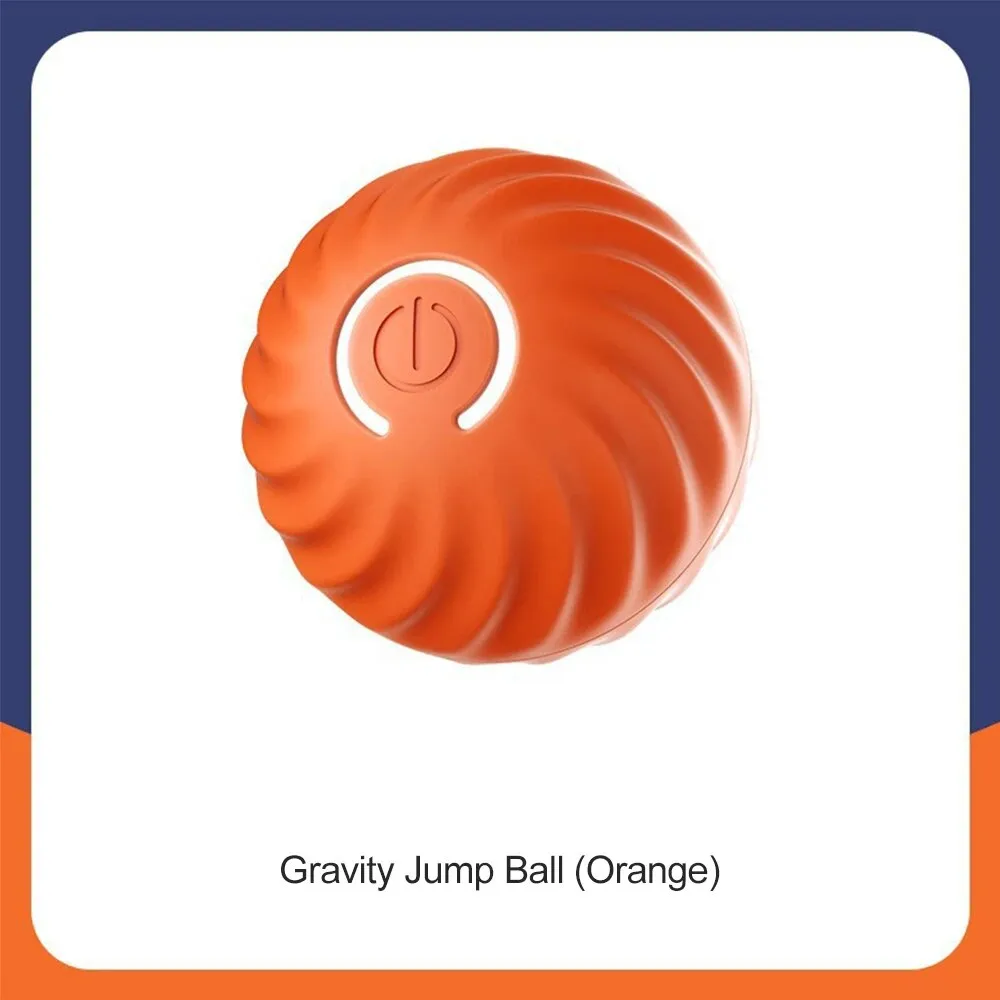 Smart Electric Cat Ball Toys Training Self-moving Kitten Automatic Rolling Cat Toys Indoor Interactive Playing Cats Accessories