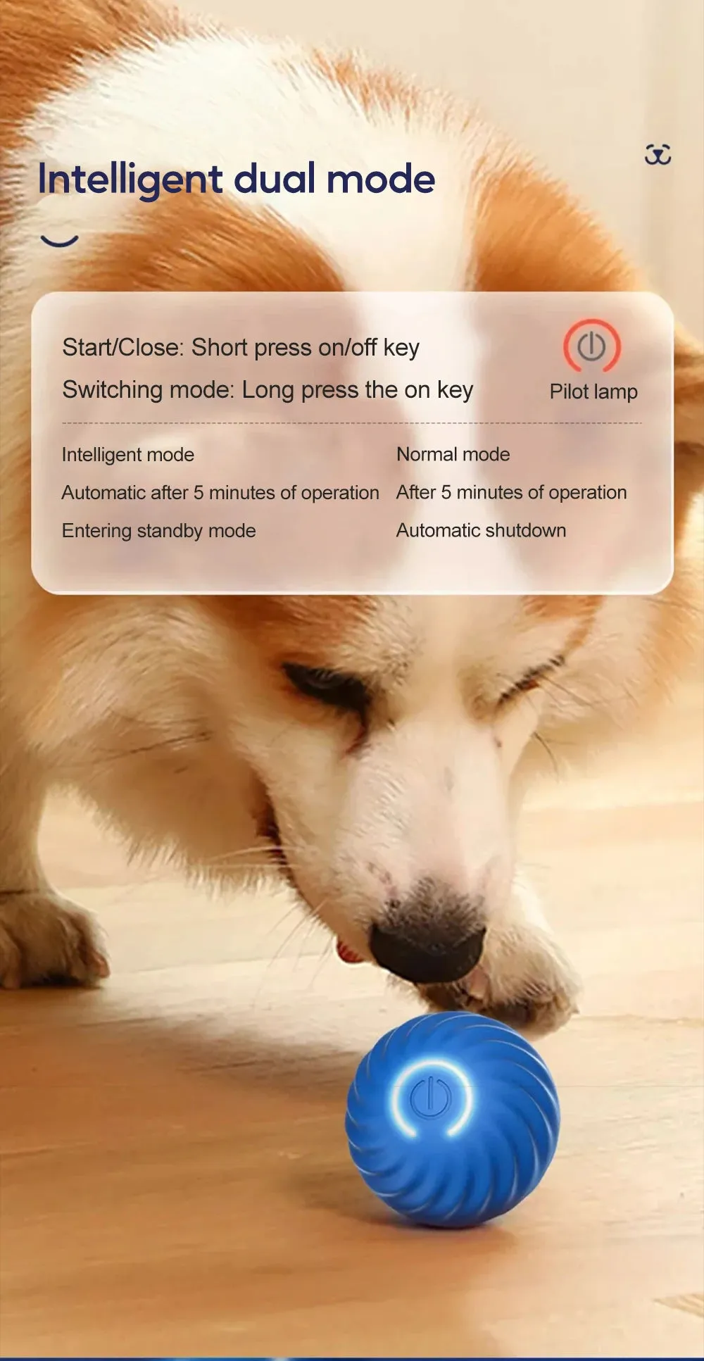 Smart Electric Cat Ball Toys Training Self-moving Kitten Automatic Rolling Cat Toys Indoor Interactive Playing Cats Accessories