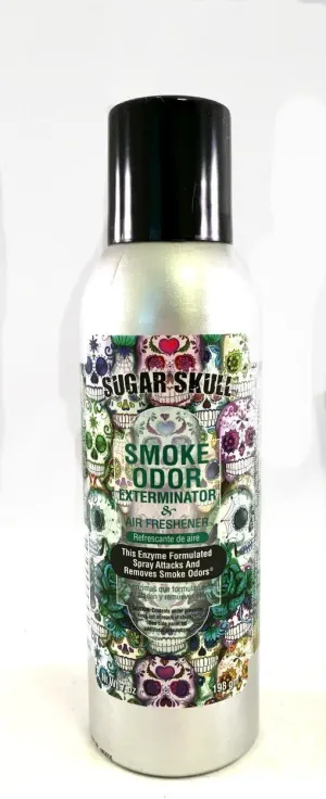 Smoke Odor Exterminator 7oz Large Spray, Sugar Skull