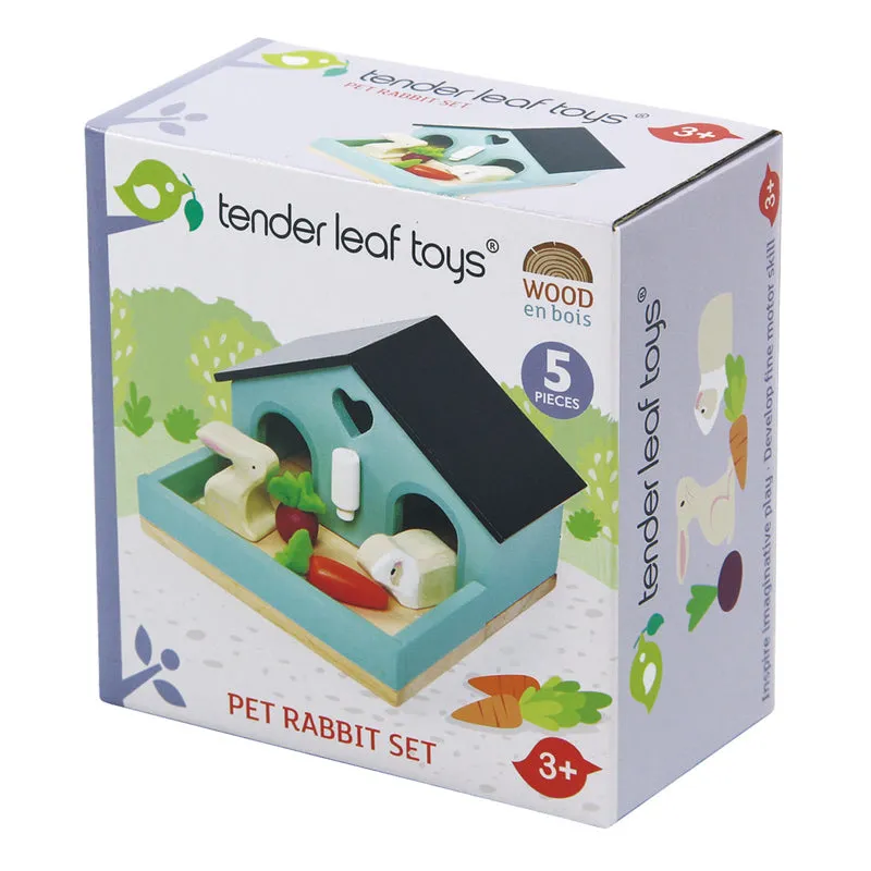 TENDER LEAF Pet Rabbit & Guinea Pig Set