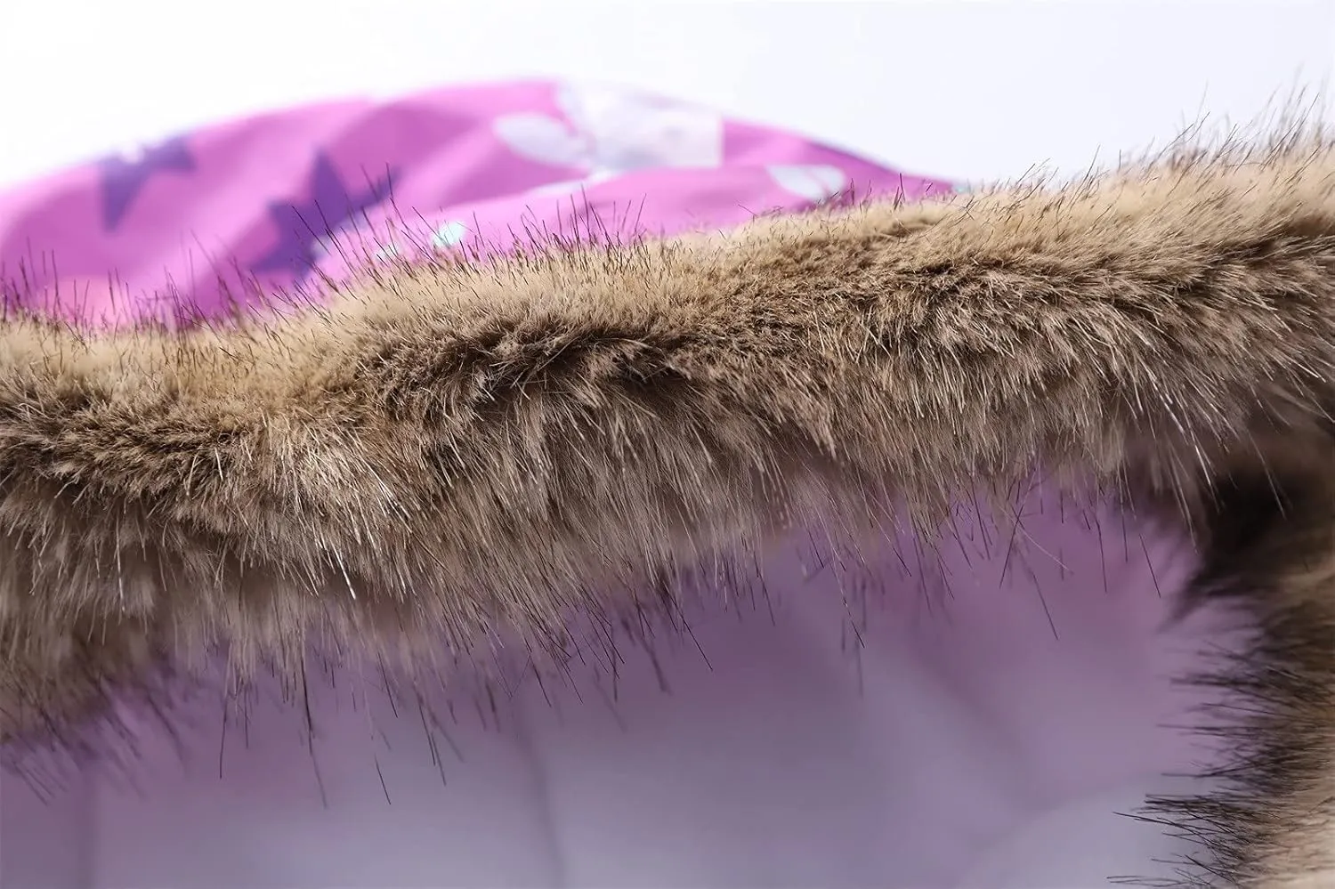 Toddler Girl's Winter Fleece Lined Long Parka Puffer Coat Insulated Ski Jacket with Fur Trim Hood Kids Down Jacket Coat