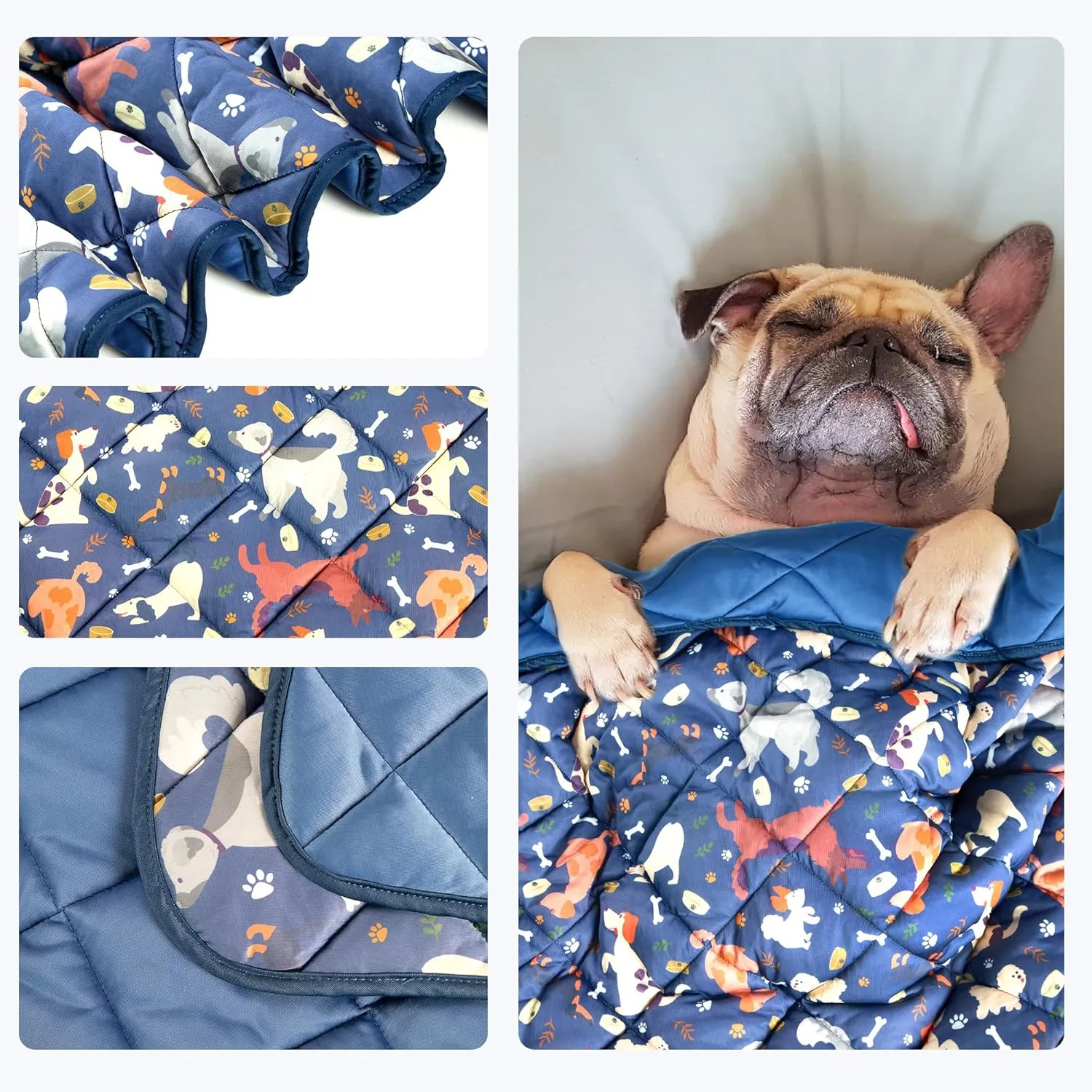 wegreeco Pet Dog Cooling Mat for Cats,Lightweight Bed Outdoor Cooling Blanket for Dogs and Cats,Small Medium Large Puppy Cool Pad for Dogs,Cute L
